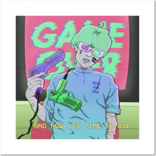 Game Over - Colour Variant Posters and Art